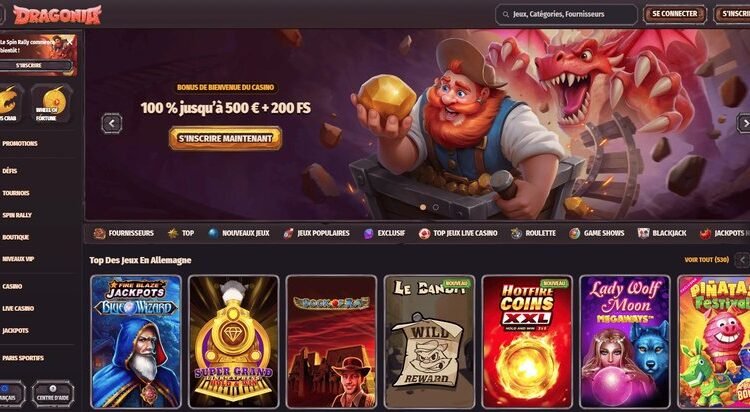  Découvrez les Joies du Dragonia Casino en Ligne en France