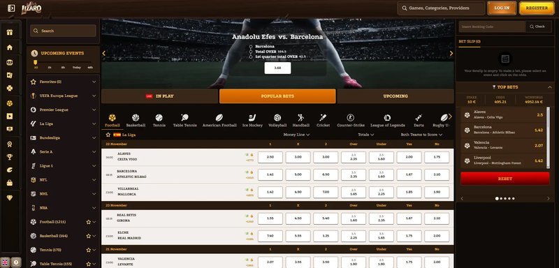 Exploring the Thrills of Lizaro Casino in the UK Online Scene - overview